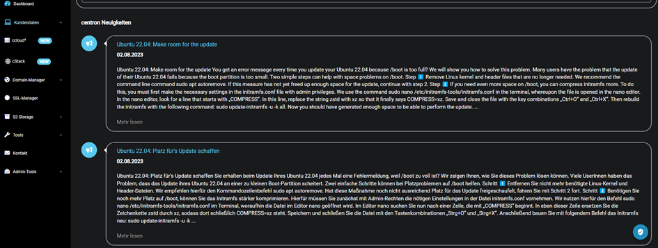 Einrichtung eines Positiven SSL Zertifikats